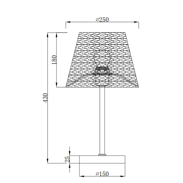 Die Chericoni Nature Treccia Tischlampe, Ø25 cm, 1-flammig, vereint Nachhaltigkeit mit dekorativem Design. Das Bambusmaterial sorgt für Natürlichkeit, während die Lampe sanftes Licht spendet.