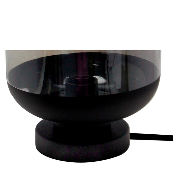 Chericoni Specchio Tischleuchte Opaco, Glas, E27, 1-flammig, Ø21 cm.