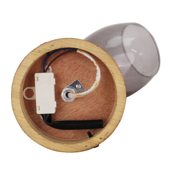 Chericoni Sylvie plafondspot – 1-lamp – E14 – Brons – Glas