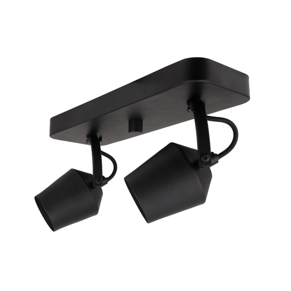 Chericoni Tavola Deckenstrahler mit GU10-Leuchtmitteln im Wohnzimmer