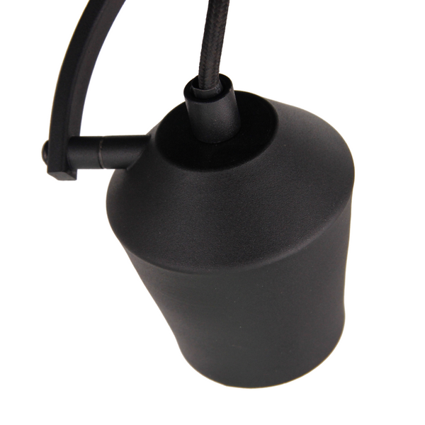 Elegante Chericoni Tavola Deckenleuchte mit schwarzem Finish