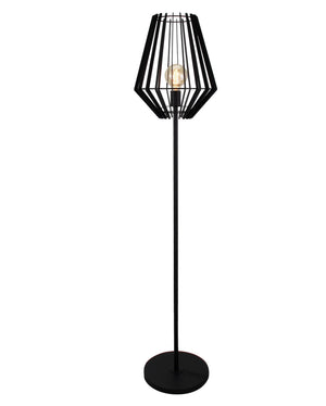 Chericoni Tavola Stehlampe Schwarz Metall Gesamtansicht