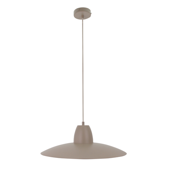 Various Roma hanglamp Zand – Ø48 cm – 1-lichts – Crème binnenkant