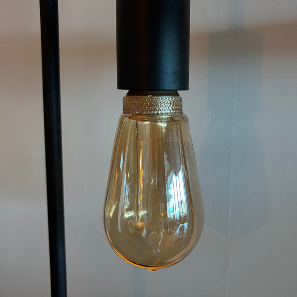 Vintage LED Globe L504G E27, Filamentdesign, extra warmweiß 1800K, 3-Stufen dimmbar