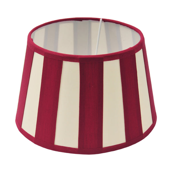 Various Lampshade Drum Round - Red - Beams – Ø20 cm – Chintz