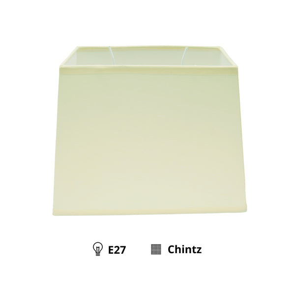 Diverse Conica rechthoekige lampenkappen Ø20 & Ø27 cm – crème of lichtbruin – elegantie voor uw tafellamp!