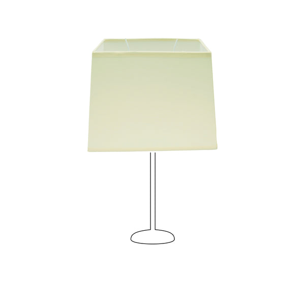 Diverse Conica rechthoekige lampenkappen Ø20 & Ø27 cm – crème of lichtbruin – elegantie voor uw tafellamp!