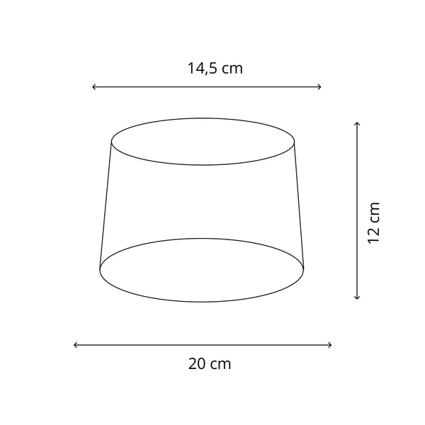Verschillende stijlvolle trommelvormige lampenkappen - Stijlvolle verlichting in linnen en katoen