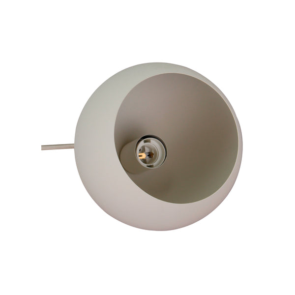 Sfera Tischlampe Ø25 cm – Weiß – E27-Fassung – elegante Beleuchtung