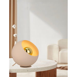 Various Sfera Tischlampe Ø20 cm – Weiß – 1-flammig – modernes Design