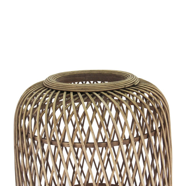 Design-Stehleuchte Ø32 cm – Höhe 135 cm – natürlich & modern