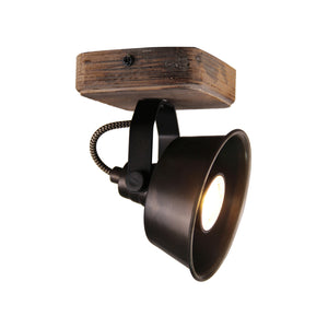 Various Max Spotlampe – 1-flammig – Schwarz