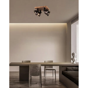 Moderne 4-flammige Spotlampe – Various Max