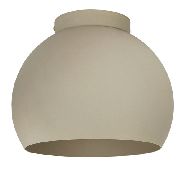 Zeitlose Sfera Deckenleuchte, 1-flammig, Ø25 cm, hellgrün. Gefertigt aus robustem Metall – perfekt für Esszimmer, Küche oder Flur.