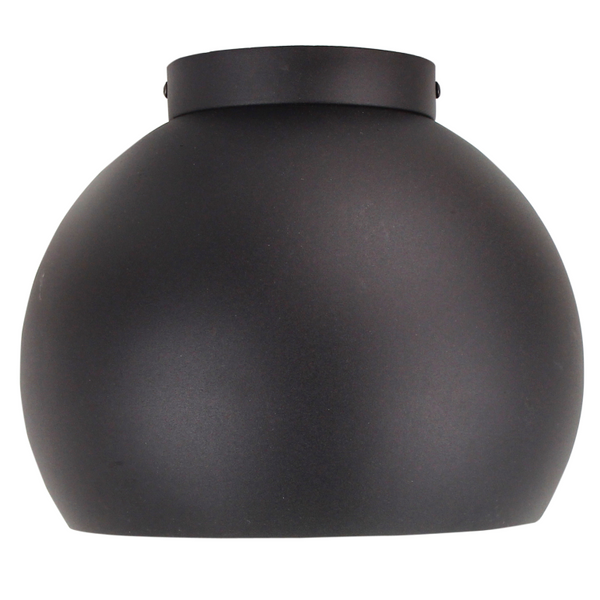 Various Sfera Deckenleuchte, 1-flammig, Ø25 cm, aus robustem Metall in Schwarz – für zeitlose und edle Raumgestaltung.