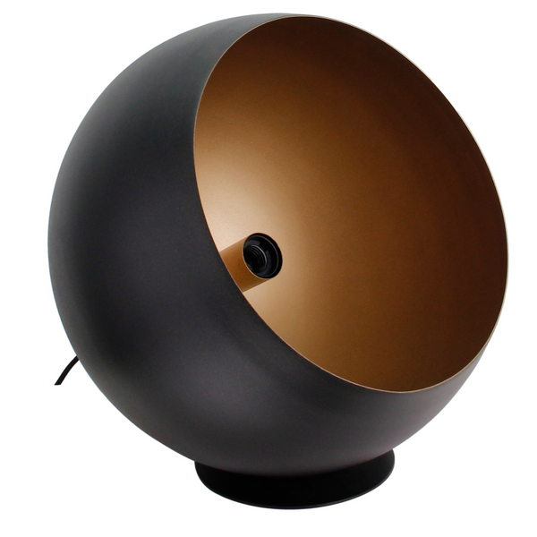 Chericoni Occhio Stehlampe im eleganten Schwarz-Gold Design