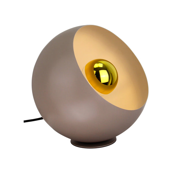 Various Sfera Lampe – Tischleuchte in Taupe – für Wohnzimmer oder Schlafzimmer