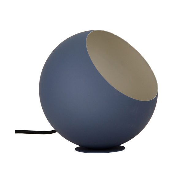 Sfera Tischlampe Ø25 cm – Navy Blau – E27-Fassung – elegante Beleuchtung