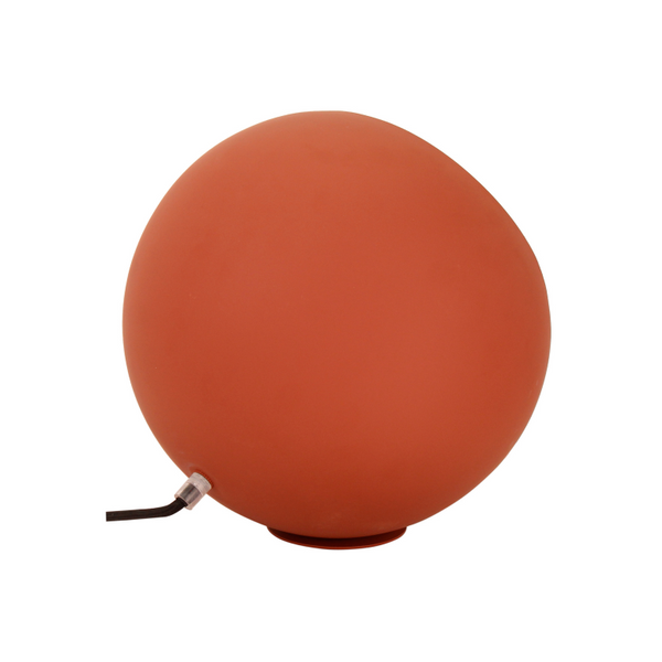 Sfera Tischlampe Ø25 cm – Rot – E27-Fassung – elegante Beleuchtung
