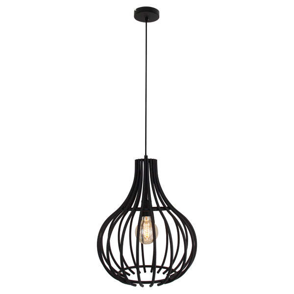 Various Cipolle Pendelleuchte 1-flammig in Schwarz – Modernes Design für zeitgemäße Innenräume