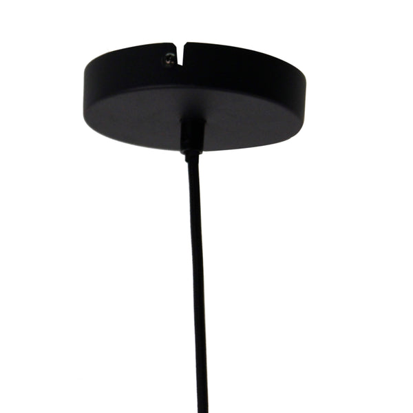 Moderne schwarze Cipolle Pendelleuchte – 1-flammig für elegantes Raumambiente