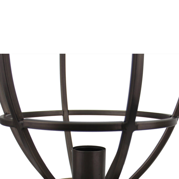 Industrial Design Tischlampe schwarz – E27-Fassung