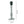 Diverse Lampvoet Metaal Nikkel – Tijdloos Design in 28,5 cm Hoogte met E27-fitting
