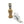 Diverse lampenvoet Mona – Naturel – 20 cm, E27 – Hout & Vintage