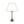Various Lamp Base Metal Nickel Matt - 29cm Height, E27 - Stylish and Robust Lamp Bases for Your Home