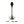 Various Lamp Base Metal Nickel Matt - 29cm Height, E27 - Stylish and Robust Lamp Bases for Your Home