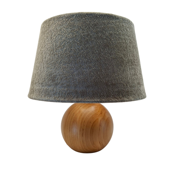 Various Lampenfuß Kugel - Erle – H15 cm - E27 - Holz – Natürlich & Stilvoll