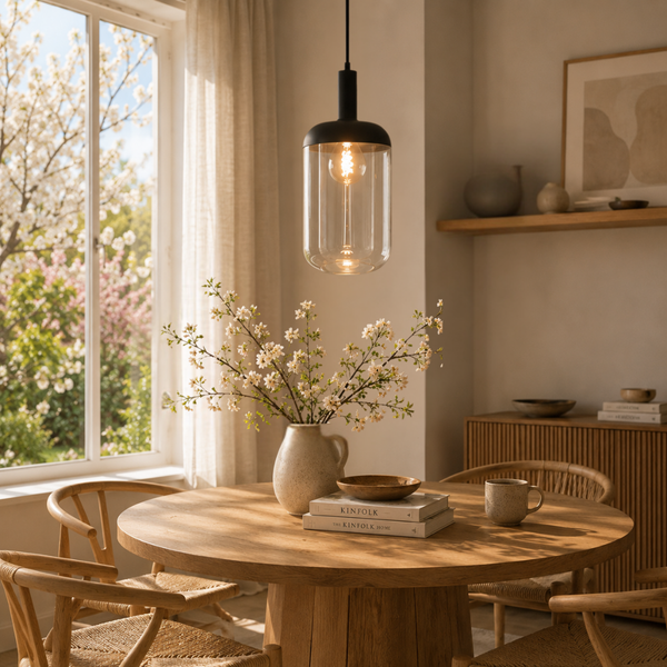 Chericoni Specchio Opaco hanging lamp - 1 bulb - 33 cm - E27 - glass