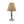 Various Holz-Lampenfuß Tina – Stilvolle Natürlichkeit in Weiß (21 cm E14 / 26 cm E27)
