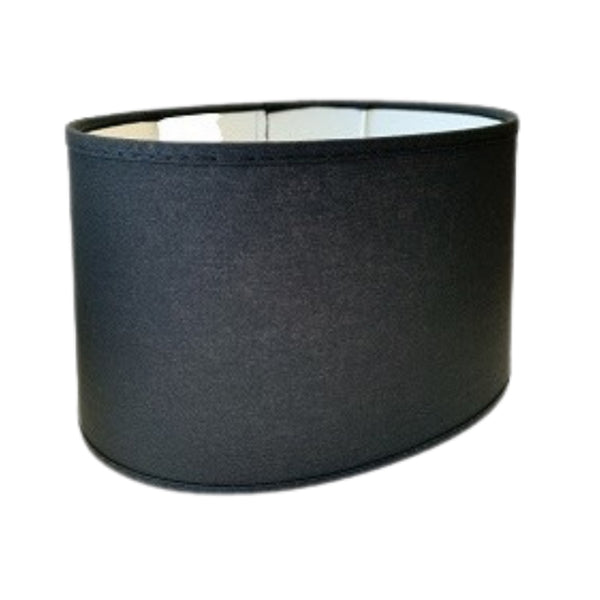 Various Lampenschirm Oval - Chintz – Schwarz - Ø25 cm