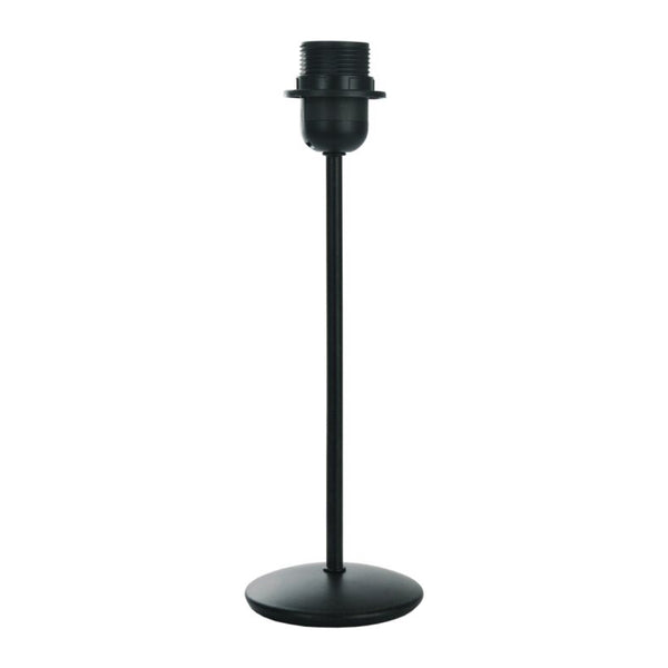 Various Lampenfuß Metall Schwarz - 29 cm mit E27-Fassung – Elegant und robust