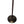 Various Lampenfuß Metall Rost - 31,5 cm mit E27-Fassung – Warmer Farbton mit Charakter