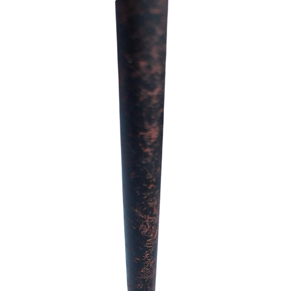 Various Lampenfuß Metall Rost - 31,5 cm mit E27-Fassung – Warmer Farbton mit Charakter