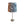 Various lamp base metal iron brushed - 31 cm with E27 socket – stylish and modern