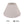 Various Lampenschirm Top Rund – Chintz - Weiß – in 30, 35, 40 & 45 cm