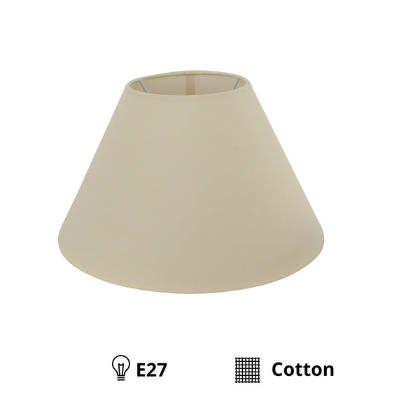 Various Lampenschirm Top rund – Chintz - Creme – Ø 30, 35, 40, 45 oder 50 cm