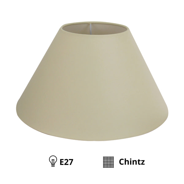 Various Lampenschirm Top rund – Chintz - Creme – Ø 30, 35, 40, 45 oder 50 cm