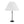 Diverse lampenkap boven rond – Chintz – wit – in 30, 35, 40 & 45 cm