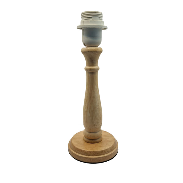 Various Lampenfuß Tina - Holz - 28 cm - E27 - Zeitlos & Elegant von Various