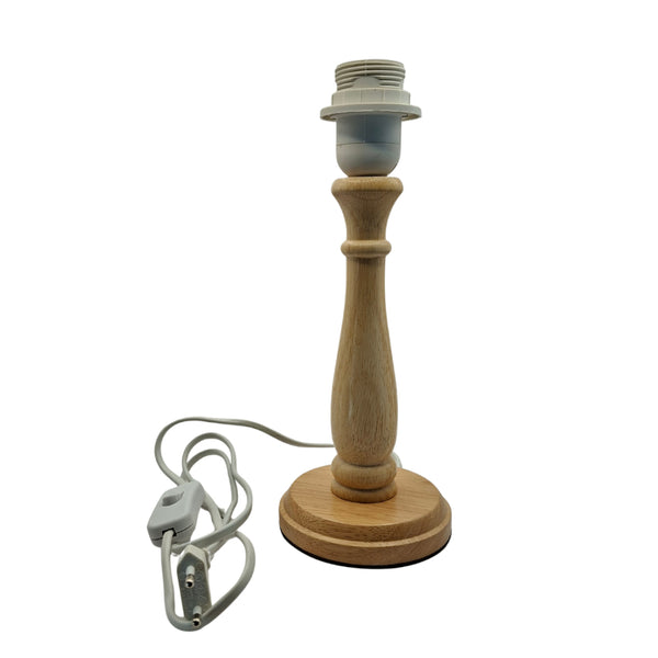 Various Lampenfuß Tina - Holz - 28 cm - E27 - Zeitlos & Elegant von Various