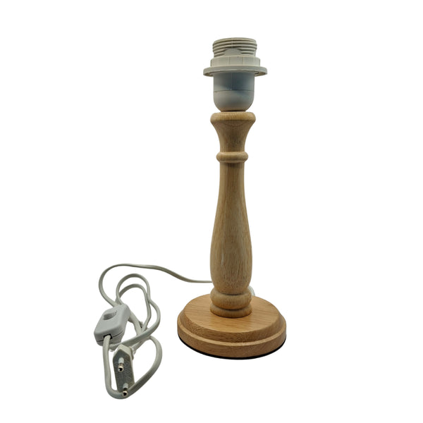 Various Lampenfuß Tina - Holz - 28 cm - E27 - Zeitlos & Elegant von Various