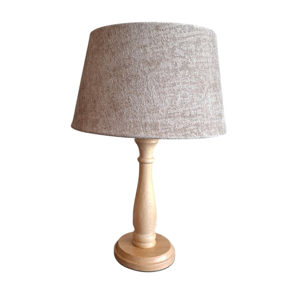 Various Lampenfuß Tina - Holz - 28 cm - E27 - Zeitlos & Elegant von Various
