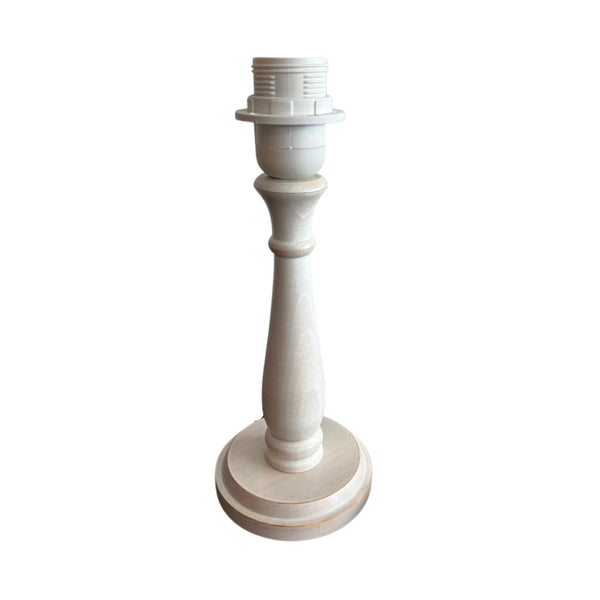 Various Lampenfuß Tina - Creme - E14/E27 - 20,5 oder 26 cm - Zeitlos & Elegant von Various