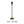 Diverse Lampvoet - Metaal (39,5 cm) in nikkel – Tijdloos design