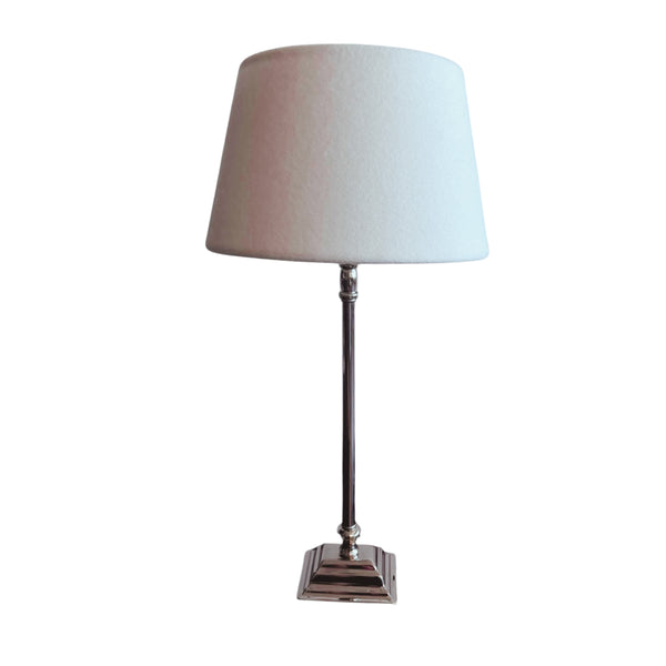 Diverse Lampvoet - Metaal (39,5 cm) in nikkel – Tijdloos design