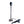 Diverse Lampvoet - Metaal (39,5 cm) in nikkel – Tijdloos design